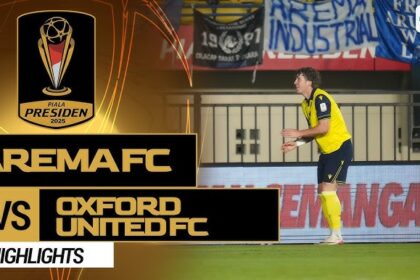 Piala Presiden: Arema vs Oxford United, Panas!